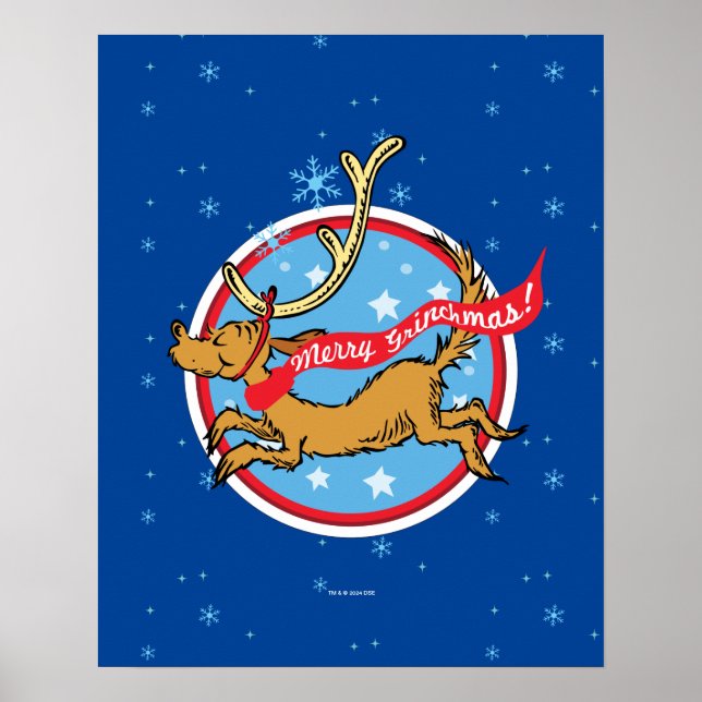 Grinch | Max Merry Grinchmas! Poster (Front)