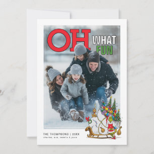 Grinch & Max Personalized Photo Holiday Card