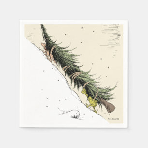 Grinch & Max Return the Christmas Tree Napkins