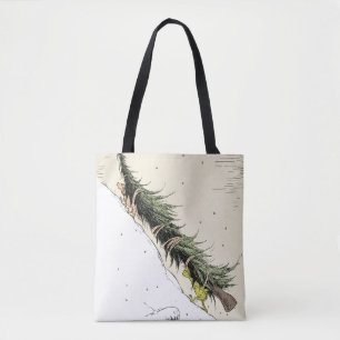 Grinch & Max Return the Christmas Tree Tote Bag