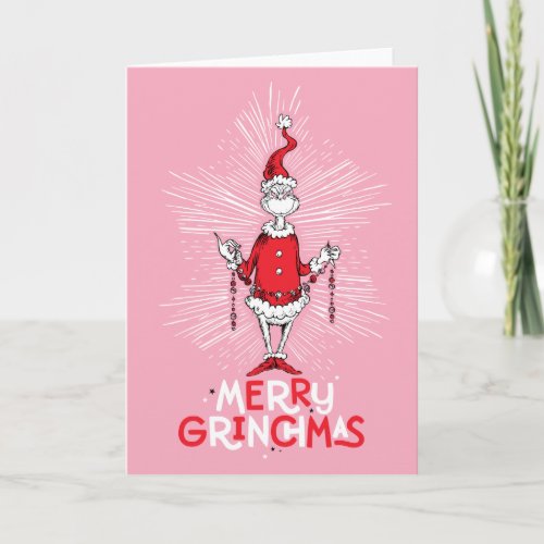 Grinch  Merry Grinchmas Card