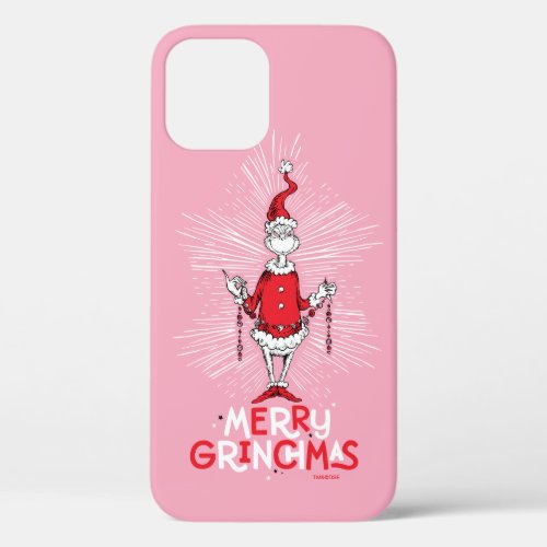 Grinch  Merry Grinchmas iPhone 12 Pro Case