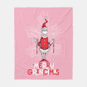 Grinch   Merry Grinchmas Fleece Blanket