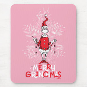 Grinch Merry Grinchmas Mouse Pad