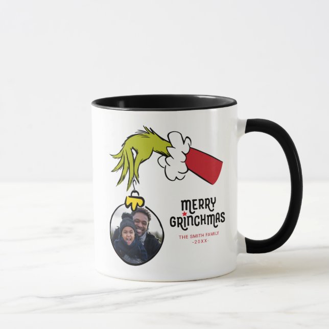 Grinch | Merry Grinchmas Photo Mug (Right)