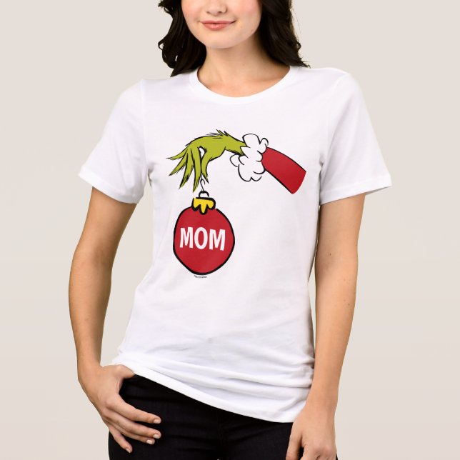 Grinch | Mom Tri-Blend Shirt (Front)