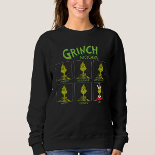 Grinch Moods Chart Christmas Edition Sweatshirt