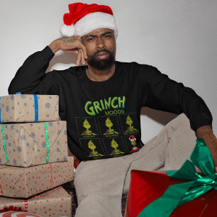 Grinch Moods Chart Christmas Edition Sweatshirt