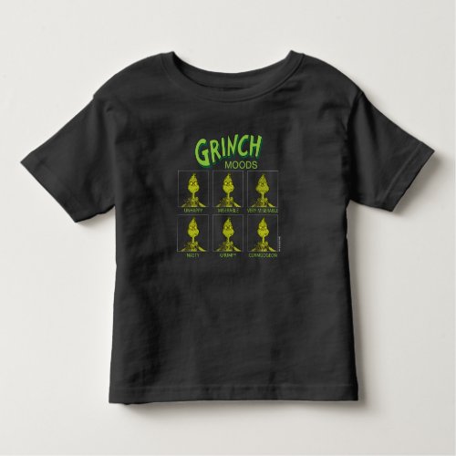 Grinch  Moods Chart Toddler T_shirt