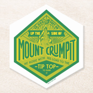 Grinch   Mount Crumpit Paper Coaster