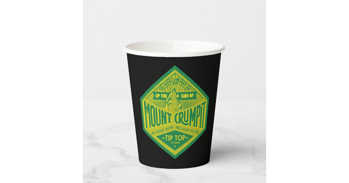 Grinch | Mount Crumpit Paper Cups | Zazzle