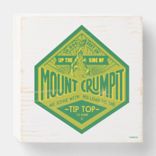 Grinch Mount Crumpit Wooden Box Sign