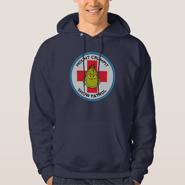 Grinch | Mt. Crumpit Snow Patrol Hoodie (Front)