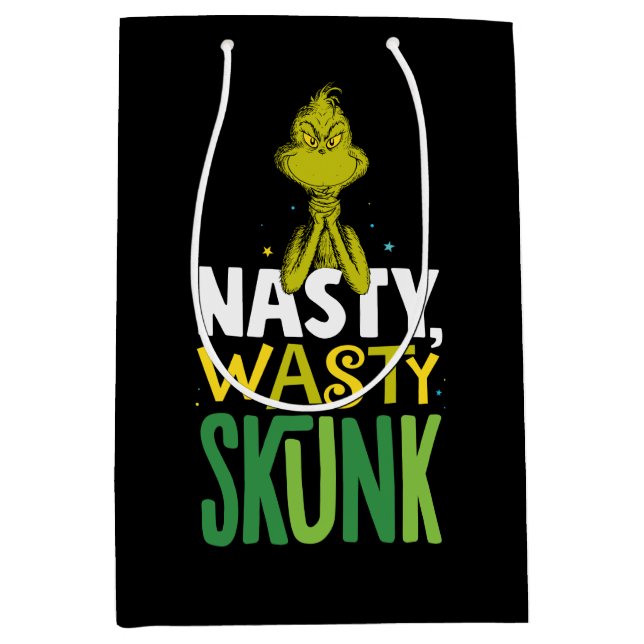 Grinch | Nasty Wasty Skunk Medium Gift Bag (Front)
