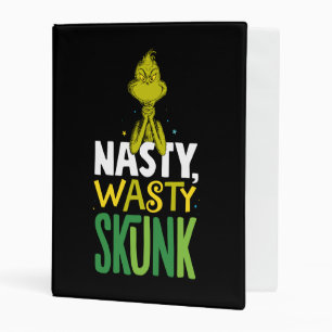 Grinch   Nasty Wasty Skunk Mini Binder