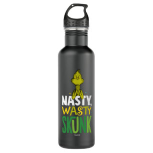 Grinch Nasty Wasty Skunk Stainless Steel Water Bottle