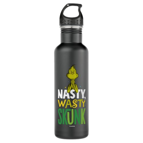 Grinch  Nasty Wasty Skunk Stainless Steel Water Bottle