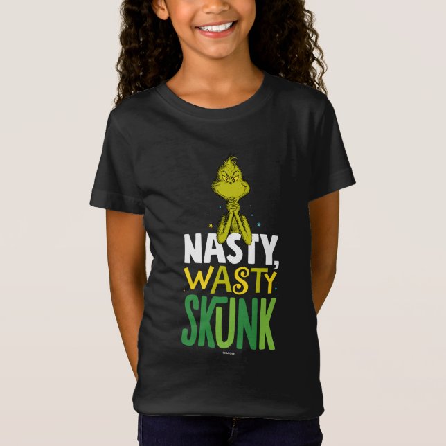 Grinch | Nasty Wasty Skunk T-Shirt (Front)