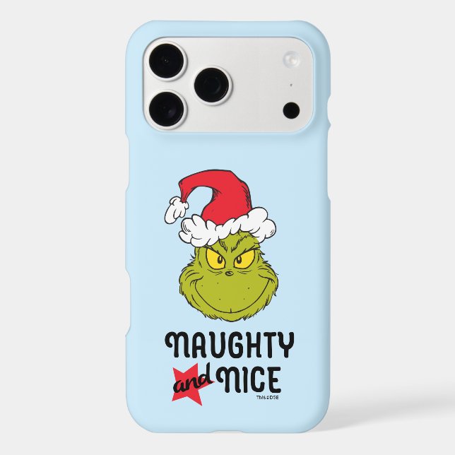 Grinch | Naughty and Nice Case-Mate iPhone Case (Back)
