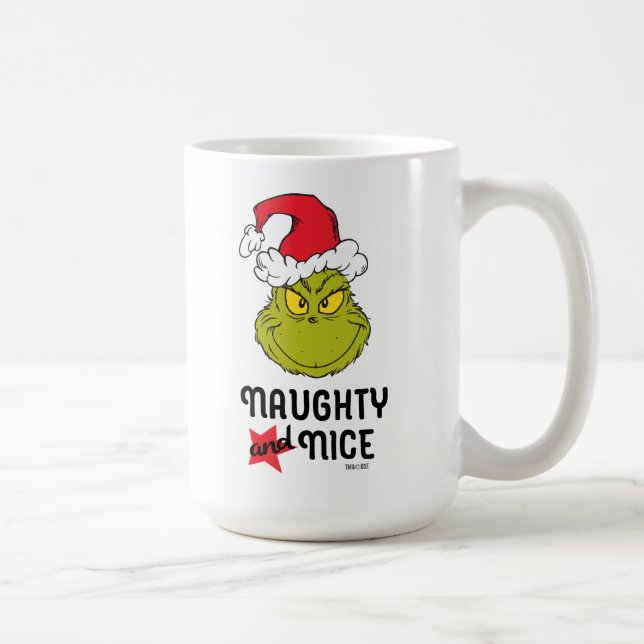 Grinch | Naughty and Nice Coffee Mug (Right)