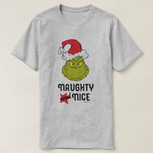 Grinch   Naughty and Nice T-Shirt