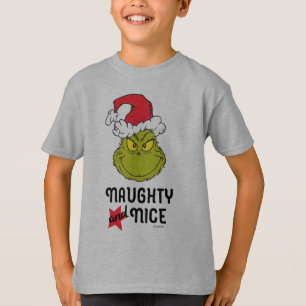 Grinch   Naughty and Nice T-Shirt