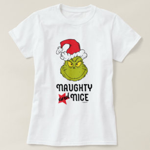 Grinch Naughty and Nice T-Shirt