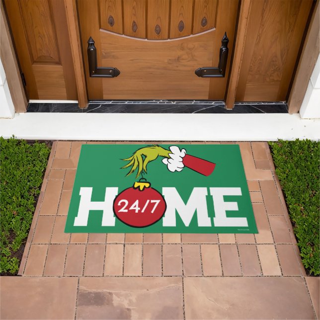 Grinch | Personalized 24/7 Doormat (Outdoor)