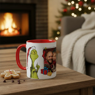Grinch Personalized Photo Mug