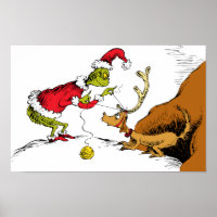 Grinch Prepares Max the Reindeer