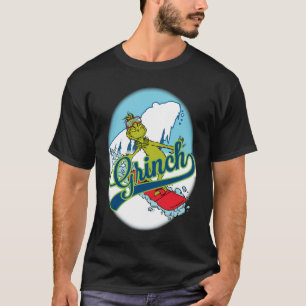 Grinch Snowboarding T-Shirt