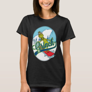 Grinch Snowboarding T-Shirt