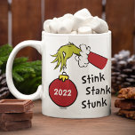 Grinch | Stink Stank Stunk Coffee Mug<br><div class="desc">The holidays will not be complete without Grinch!  HOW Grinch STOLE CHRISTMAS is a classic story of a town called Who-ville and how the Christmas spirit can melt even the coldest of hearts.</div>