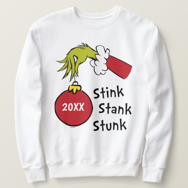 Grinch | Stink Stank Stunk Hoodie (Design Front)