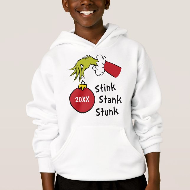 Grinch | Stink Stank Stunk Hoodie (Front)