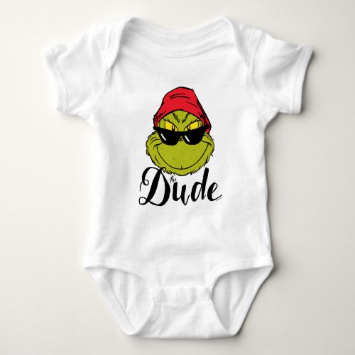 Grinch  The Dude Baby Bodysuit