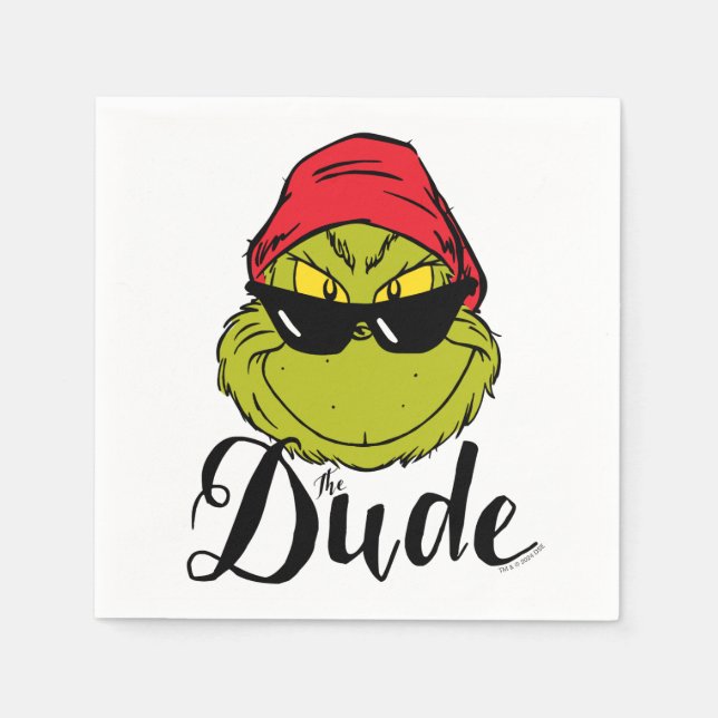 Grinch | The Dude Napkins (Front)