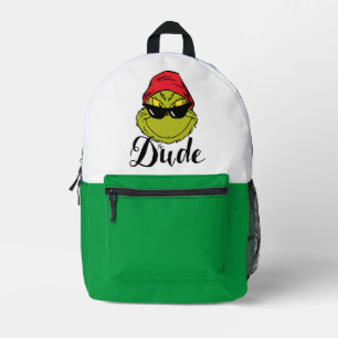Grinch The Dude Printed Backpack
