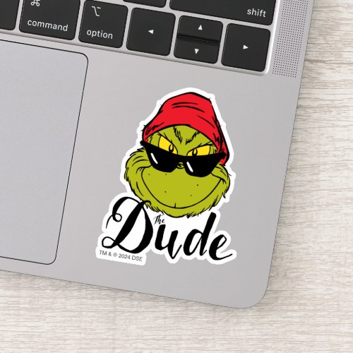 Grinch  The Dude Sticker