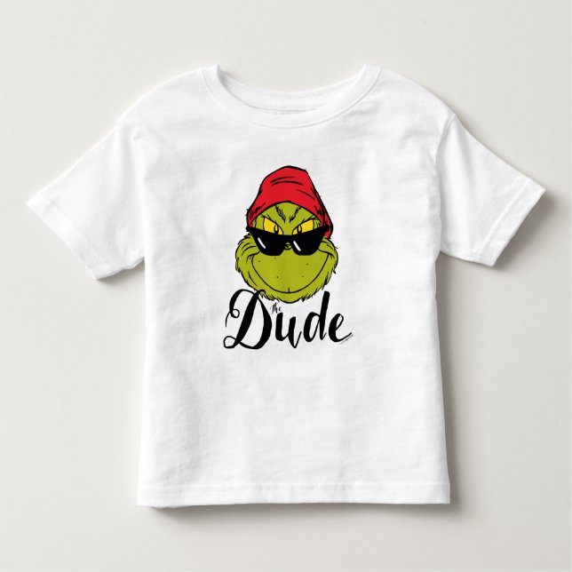 Grinch | The Dude Toddler T-shirt (Front)