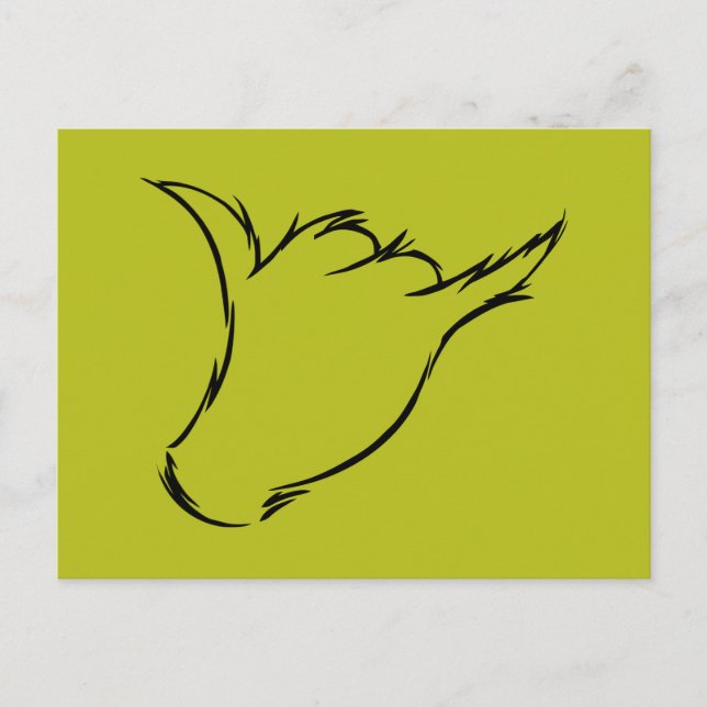 Grinch | The Mean Machine T-Shirt Postcard (Front)