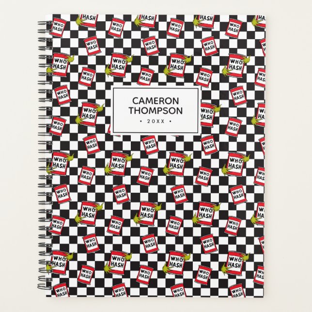 Grinch | Who Hash Pattern Planner (Front)