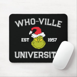 Grinch   Who-ville University Est 1957 Mouse Pad