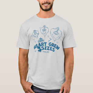Grinch's Heart Grew 3 Sizes T-Shirt