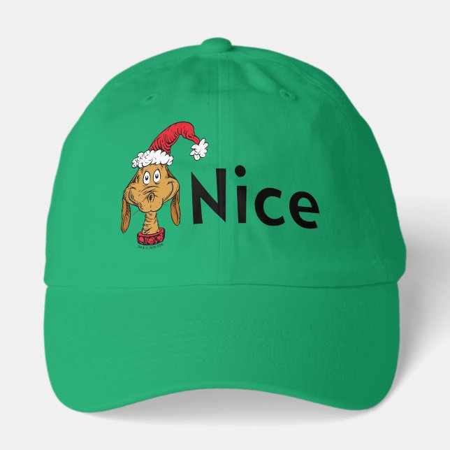Grinch's Max | Santa Claus Hat (Front)