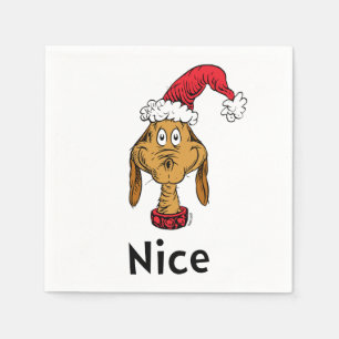 Grinch's Max Santa Claus Hat Napkins