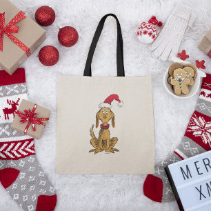 Grinch's Max   Santa Claus Hat Tote Bag