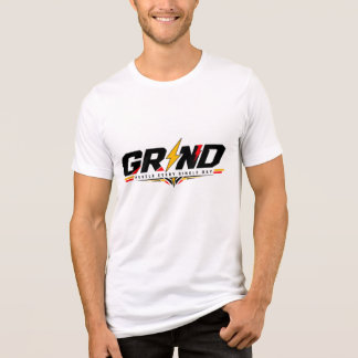 Grind Hustle Every Single Day Graphic Log Tri-Blend Shirt
