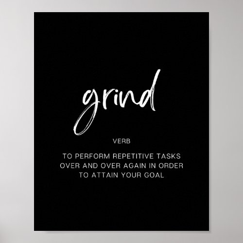 Grind Poster