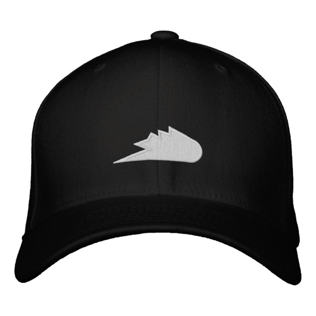 grind skateboard clothing sports logo embroidered baseball cap Zazzle